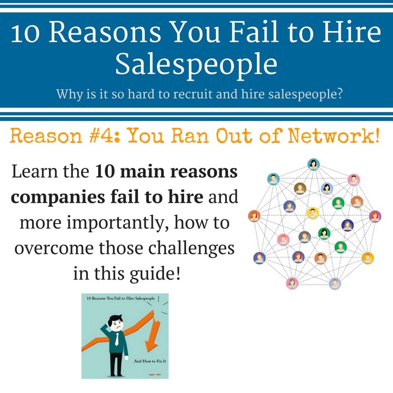 10 reasons you fail to hire salespeople - Treeline Sales Recruiters