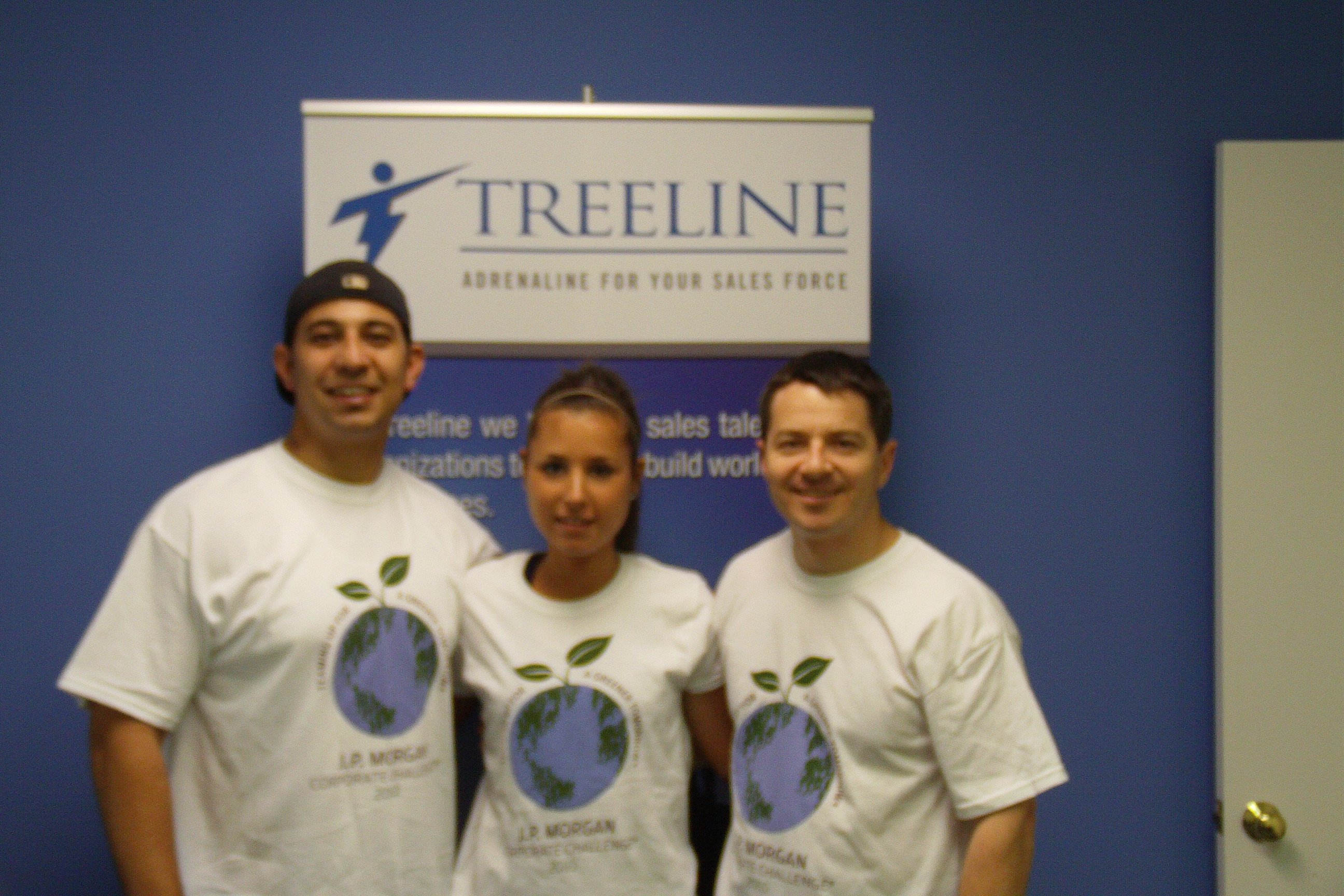 Treeline Inc. runs the JP Morgan Corporate Challenge Race