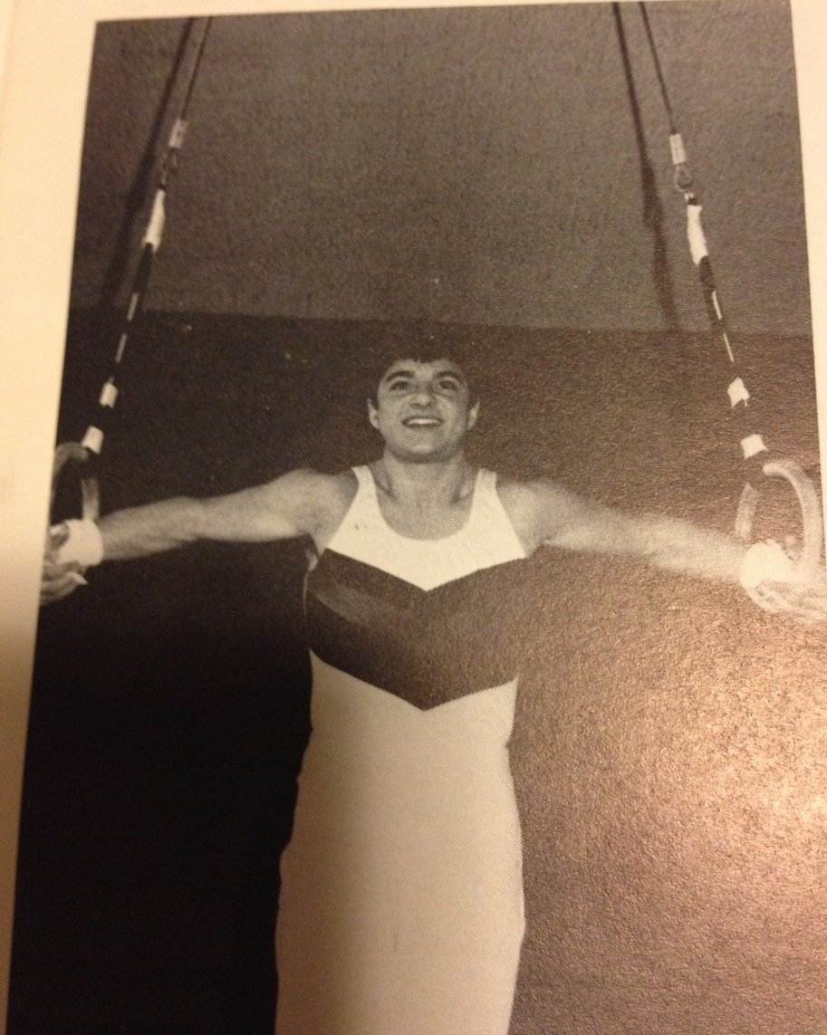 Dan Fantasia as a gymnast growing up